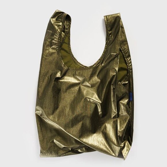 NWT Standard Baggu - Brass Metallic - Picture 1 of 5